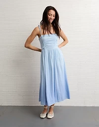 AE Ombré Tie-Strap Midi Dress