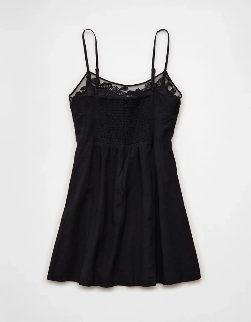 AE Lace Trim Mini Dress