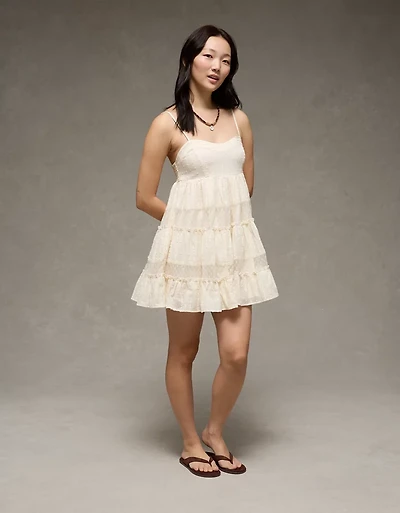 AE Babydoll Lace Mini Dress