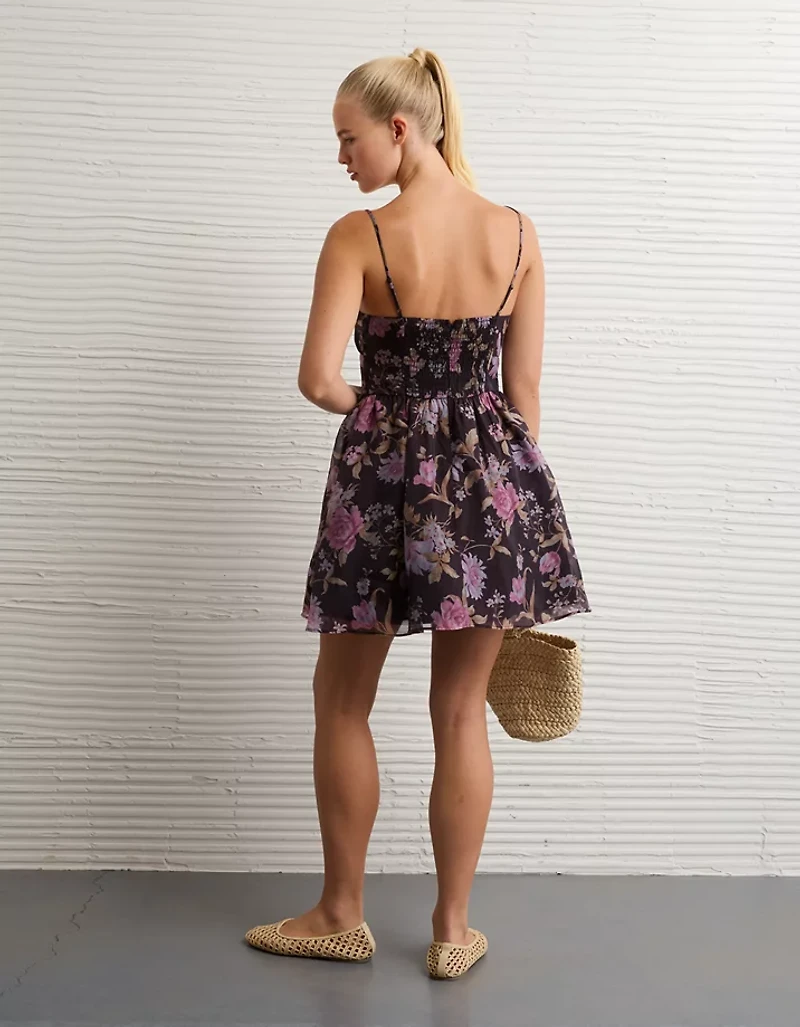 AE V-Neck Corset Mini Dress