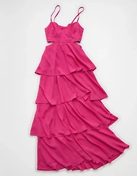 AE Babydoll Tiered Maxi Dress