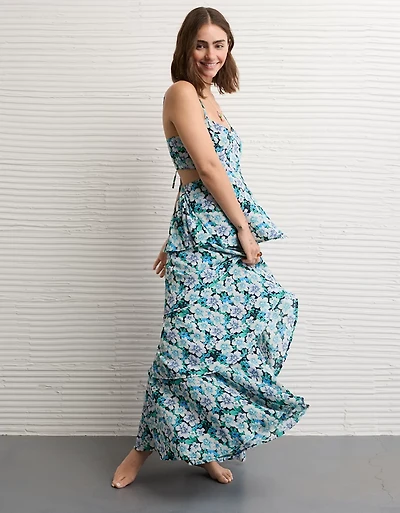 Robe longue étagée nuisette AE