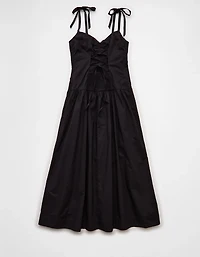 AE Sweetheart Tie-Strap Midi Dress