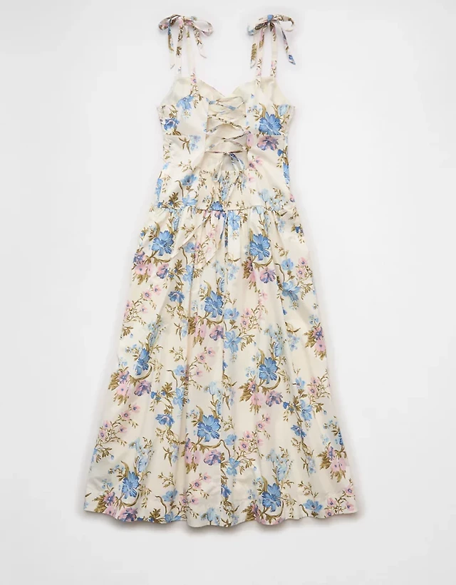 alahna tie strap tie dye midi dress Francesca's Alahna Tie Strap Dye Midi Dress