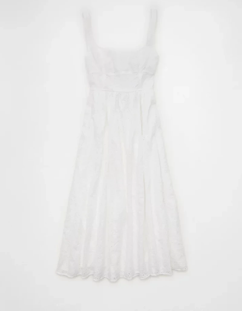 AE Square Neck Corset Maxi Dress