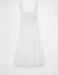 AE Square Neck Corset Maxi Dress