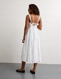 AE Square Neck Corset Maxi Dress