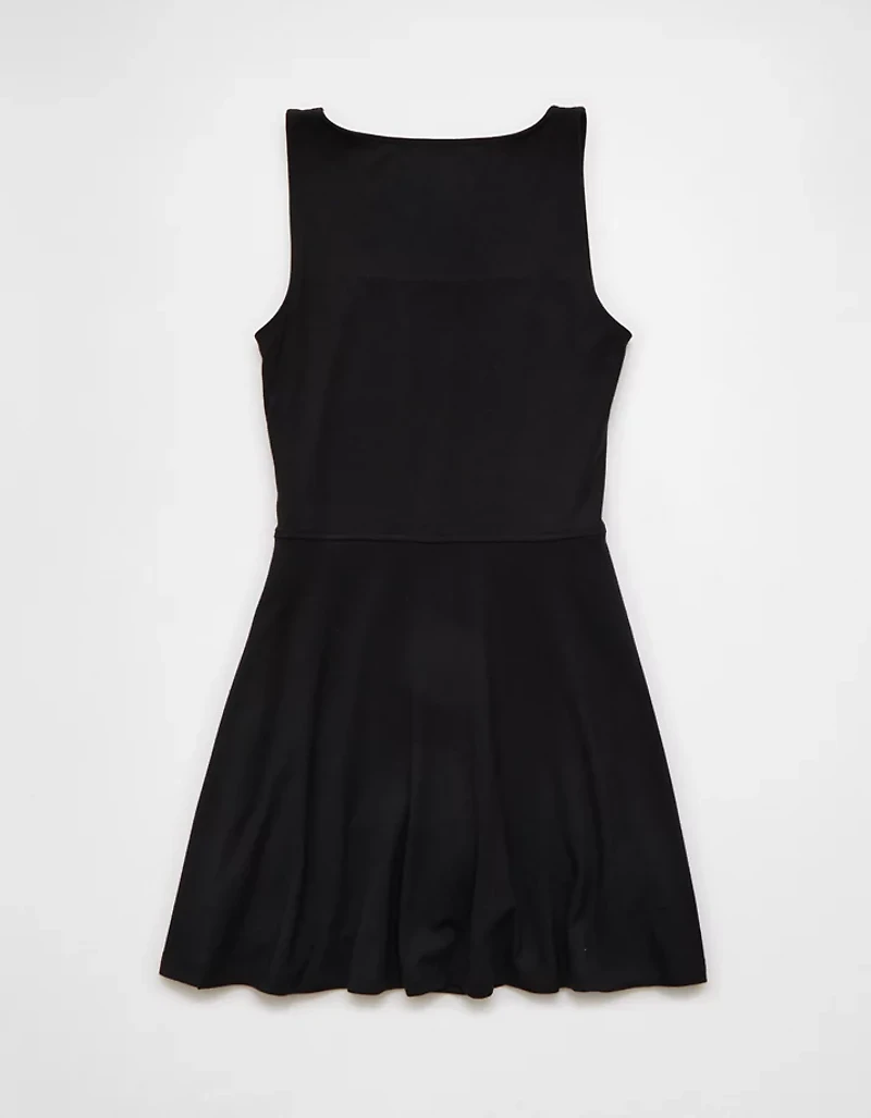 AE Knit Fit & Flare Mini Skort Dress