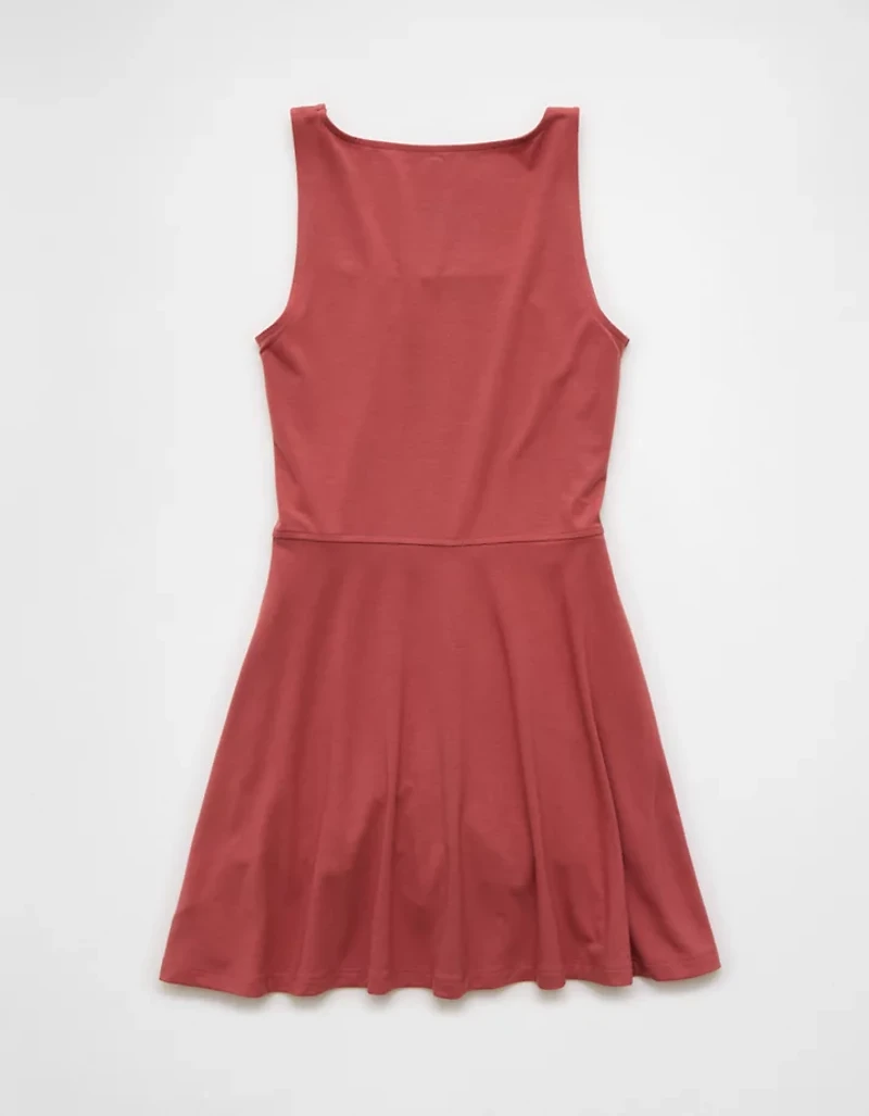 AE Knit Fit & Flare Mini Skort Dress