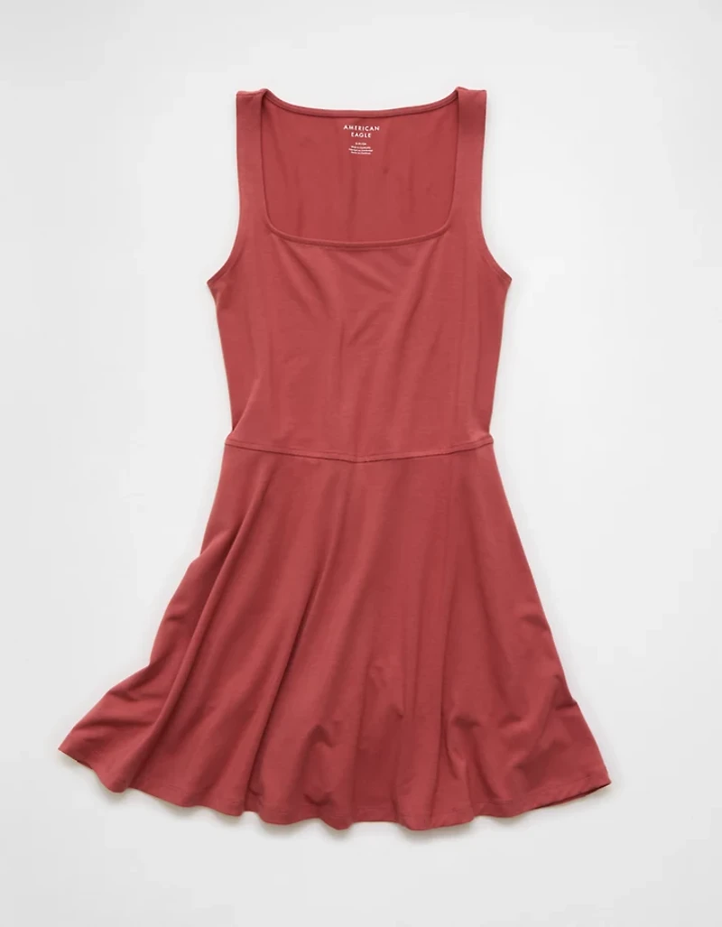 AE Knit Fit & Flare Mini Skort Dress