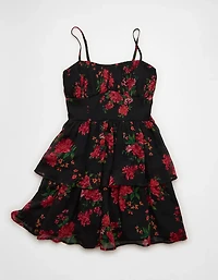 Minirobe nouée au dos ruchée AE