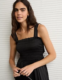 Robe mi-longue avec boucle Bella en satin AE