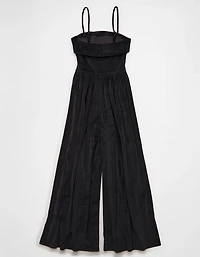 Combinaison-pantalon repliable en velours AE