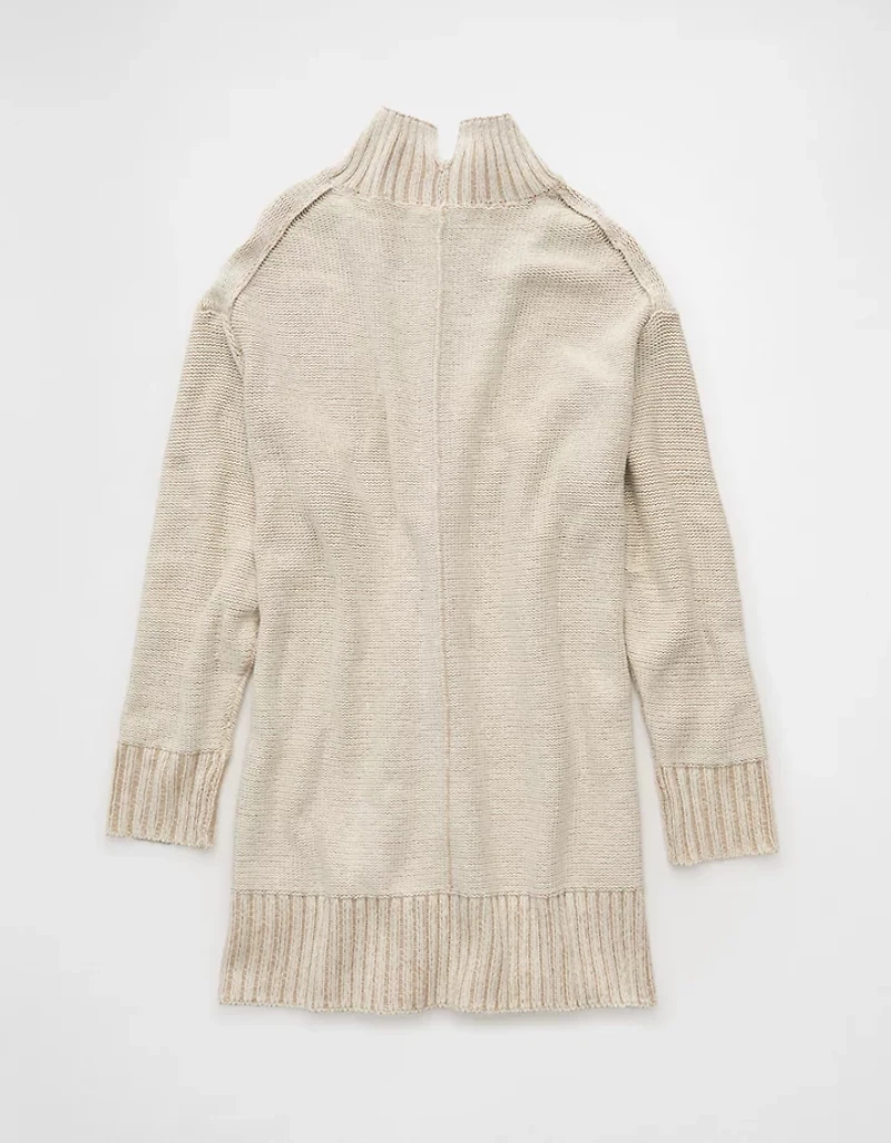 Minirobe chandail surdimensionnée à col roulé AE