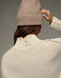 AE Oversized Turtleneck Sweater Mini Dress