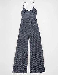 Combinaison-pantalon à jambe large Doux et sexy AE