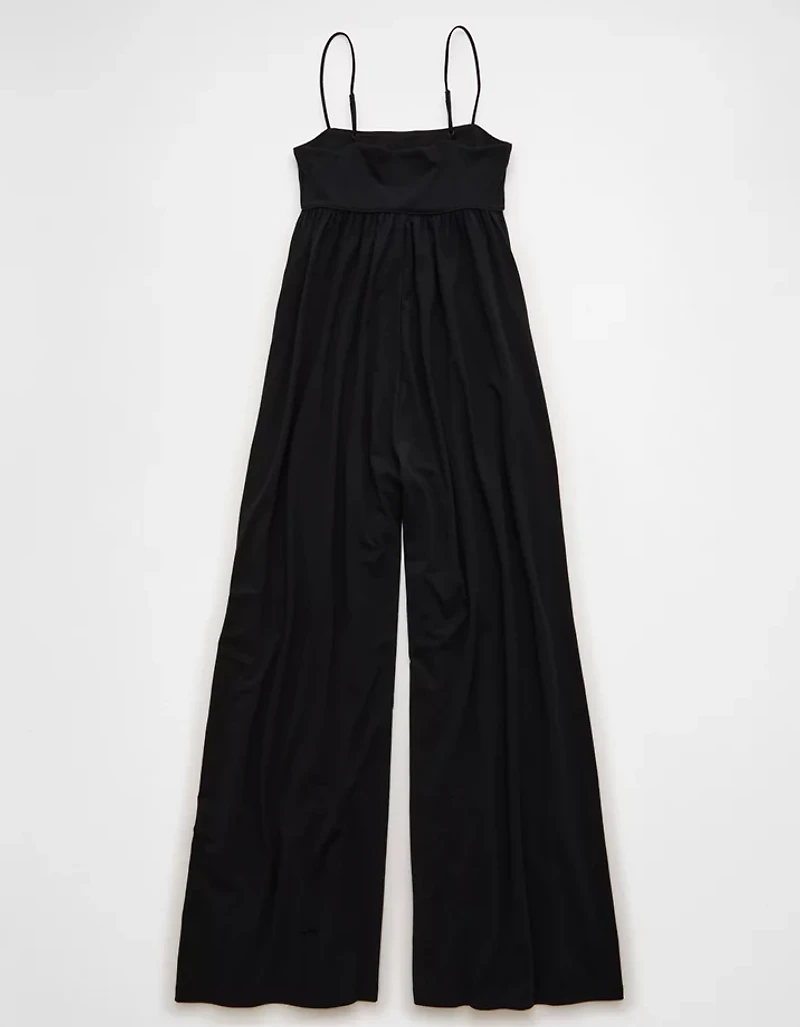 AE Knit Wide-Leg Jumpsuit