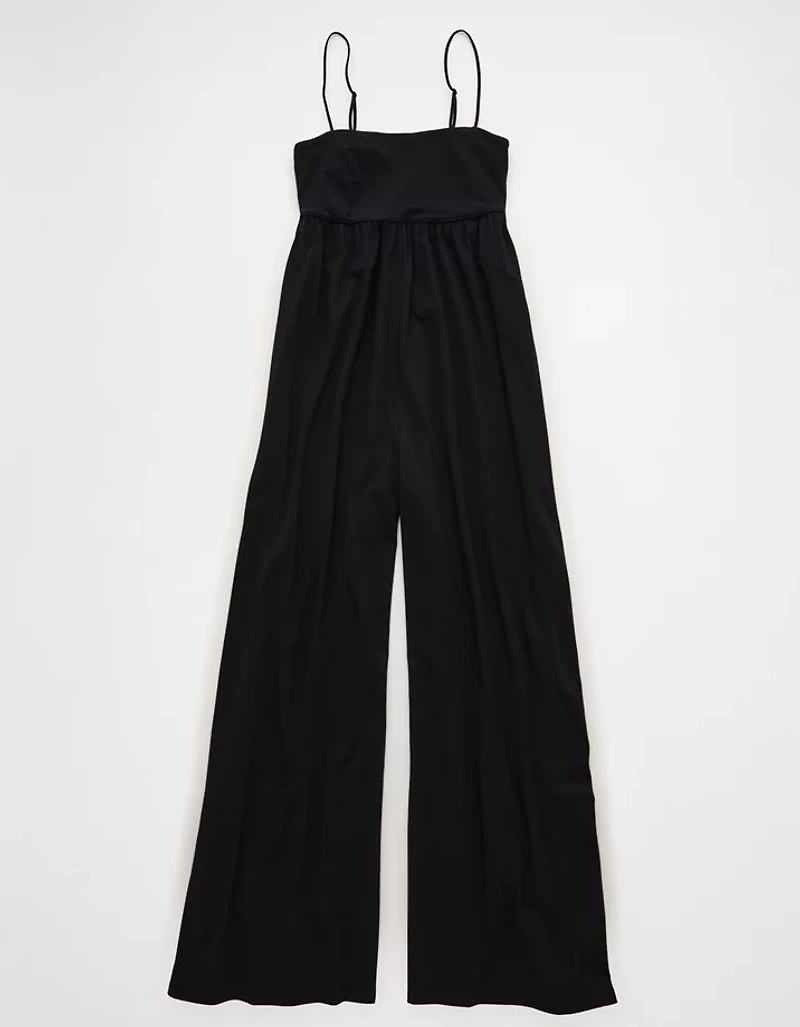 AE Knit Wide-Leg Jumpsuit