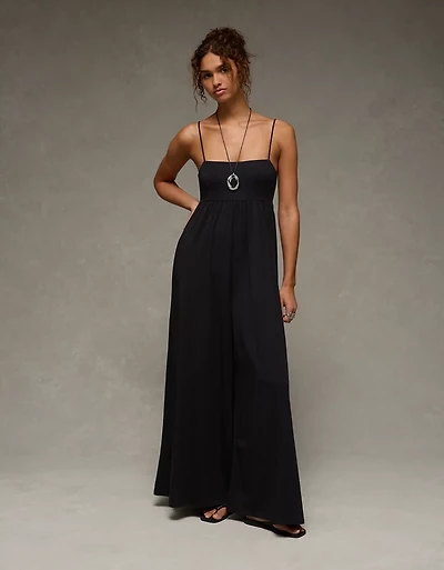 AE Knit Wide-Leg Jumpsuit