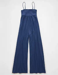 AE Knit Wide-Leg Jumpsuit