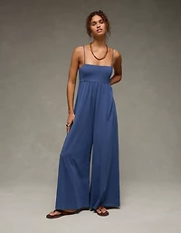 AE Knit Wide-Leg Jumpsuit