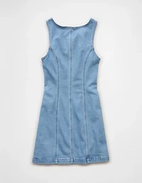 AE Denim Pinafore Mini Dress