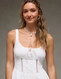 AE Catie Corset Midi Dress