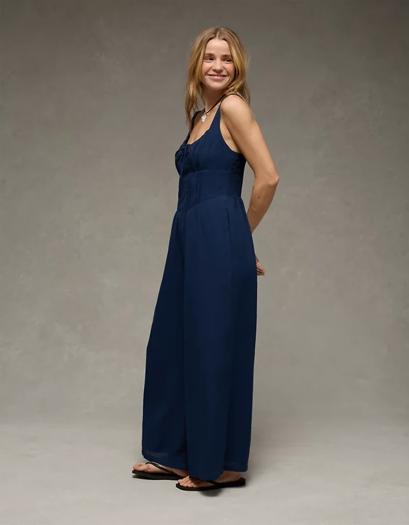 Combinaison-pantalon de style corset Catie AE