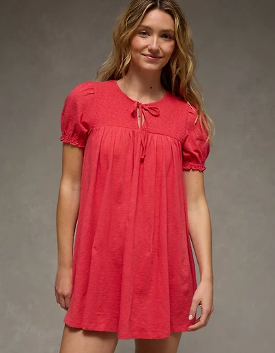 Minirobe nuisette à manches bouffantes Sunchaser AE
