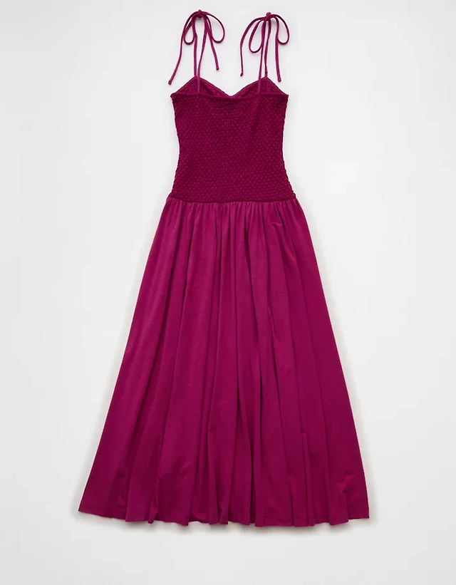 alahna tie strap tie dye midi dress Francesca's Alahna Tie Strap Dye Midi Dress