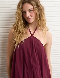 AE Sunchaser Halter Mini Dress