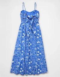 AE Strapless Corset Midi Dress