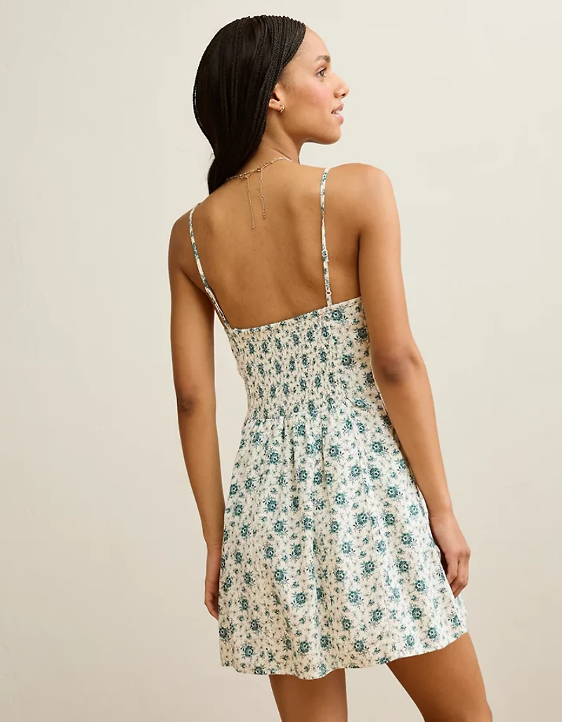 AE V-Neck Corset Mini Dress