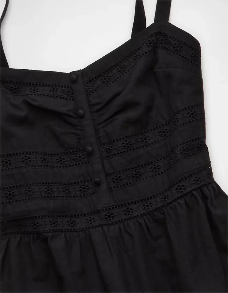 AE Lace-Inset Romper