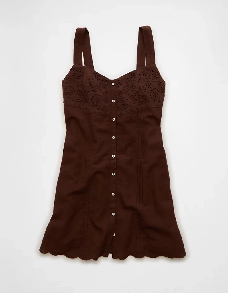 Minirobe boutonnée à l’avant AE