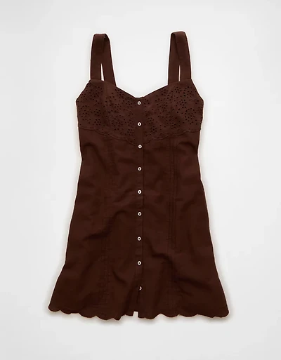 Minirobe boutonnée à l’avant AE