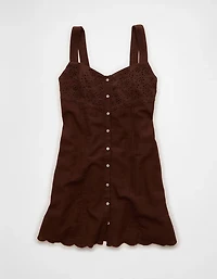 Minirobe boutonnée à l’avant AE