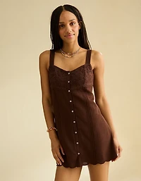 Minirobe boutonnée à l’avant AE