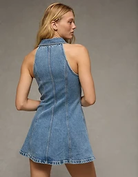 AE Denim Sleeveless Mini Dress
