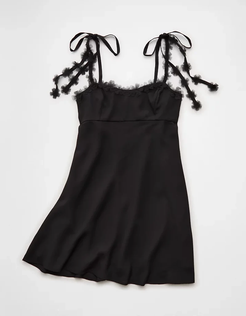 AE Floral Tie-Strap Mini Dress