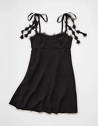 AE Floral Tie-Strap Mini Dress