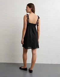 AE Floral Tie-Strap Mini Dress