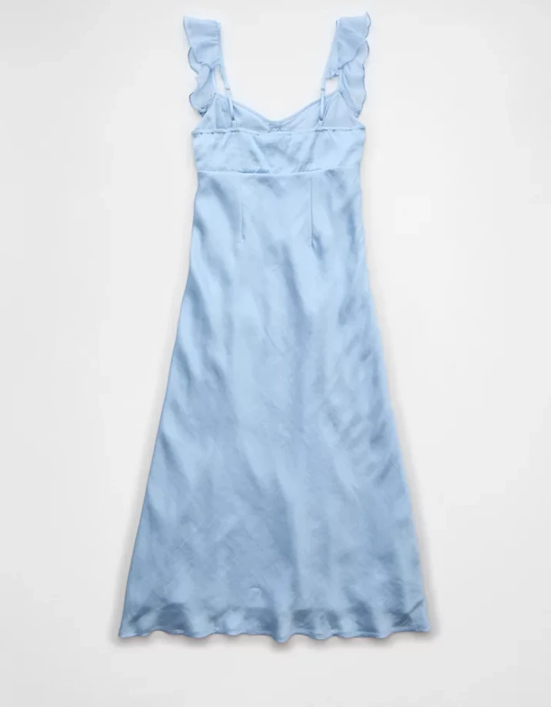 AE Ruffle Strap Midi Dress