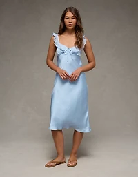 AE Ruffle Strap Midi Dress