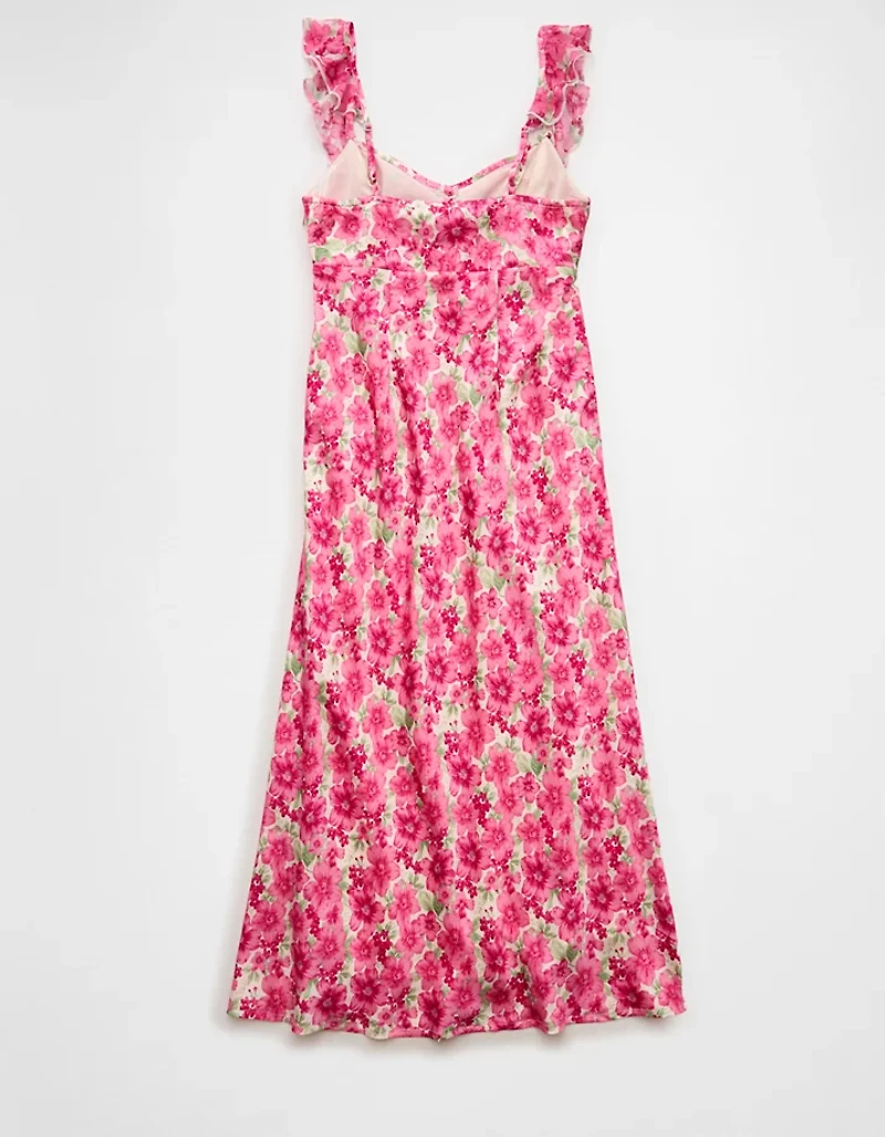 AE Ruffle Strap Maxi Dress