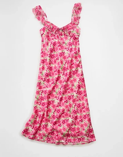 AE Ruffle Strap Maxi Dress