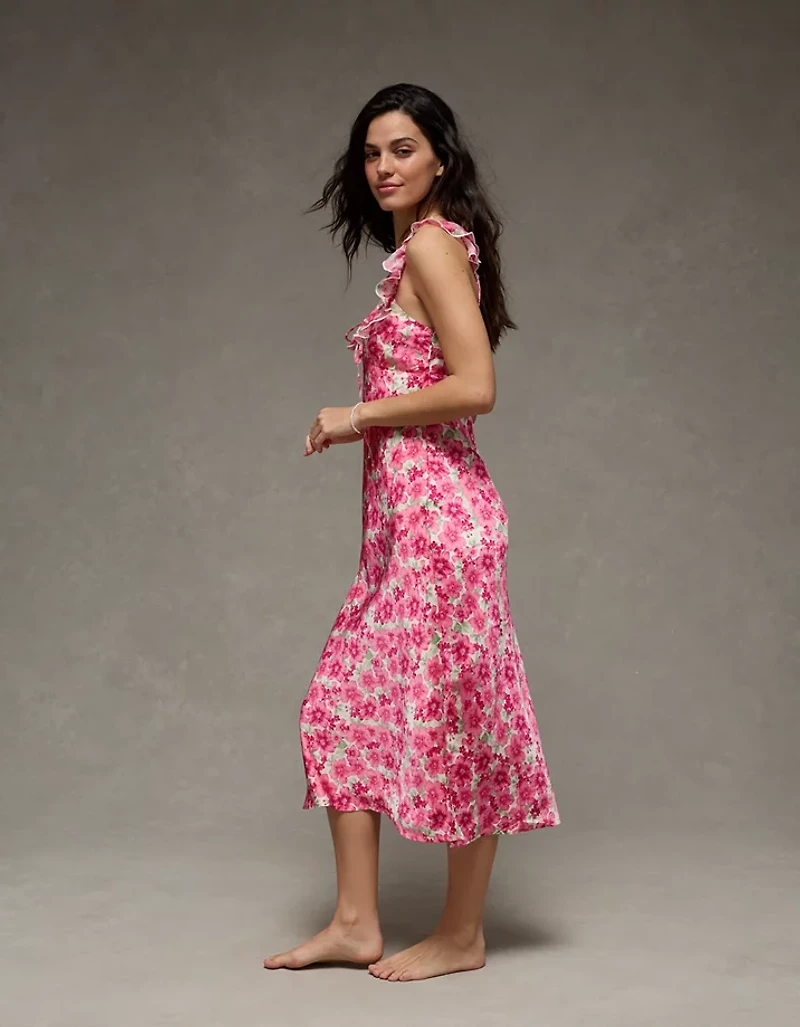 AE Ruffle Strap Maxi Dress