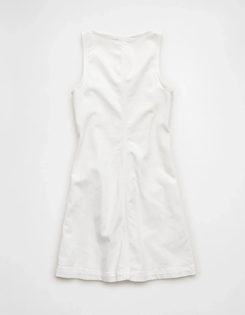 AE Denim Pinafore Mini Dress