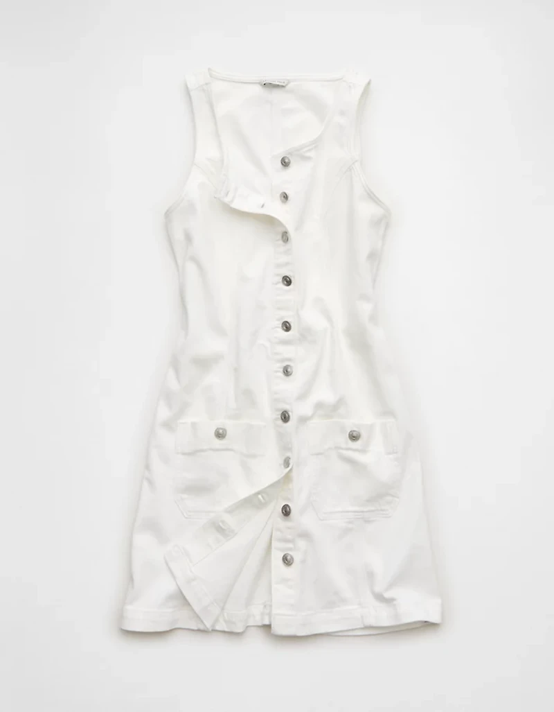 AE Denim Pinafore Mini Dress