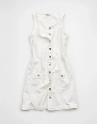AE Denim Pinafore Mini Dress